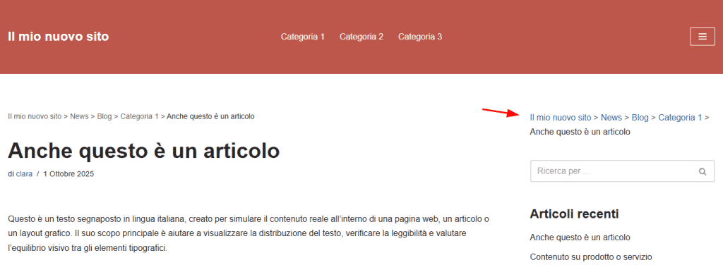 Widget Sidebar Breadcrumb Navxt