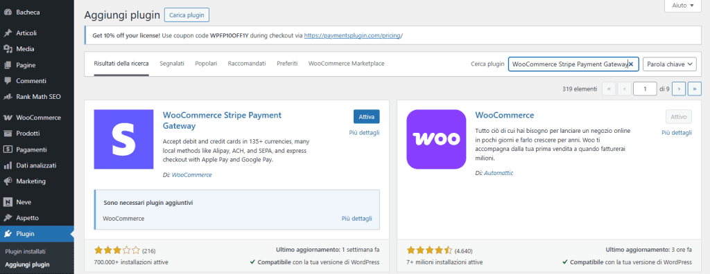 Woocommerce Stripe Payment Gateway