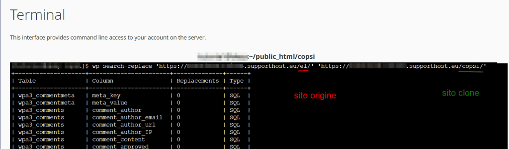 Wp Cli Clonazione Sito Wp Sostituzione Db