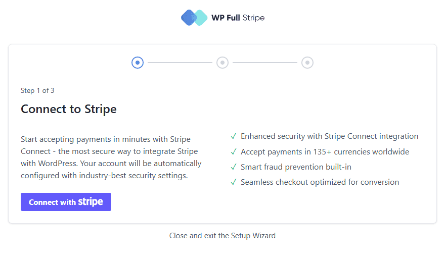 Wp Full Pay Procedura Guidata