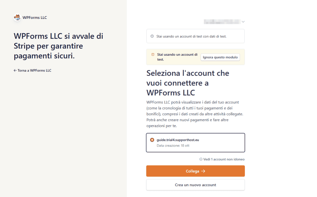 Wpforms Stripe Collega