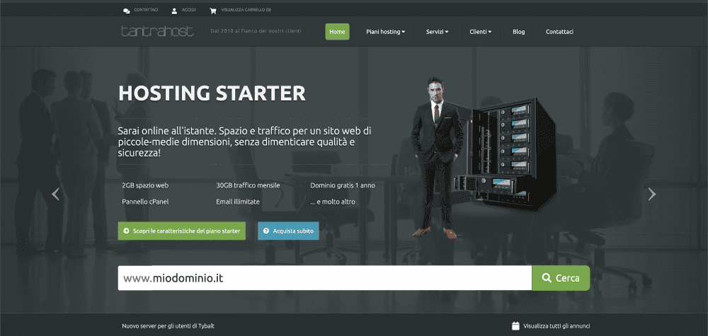 Acquisizione Tantrahost