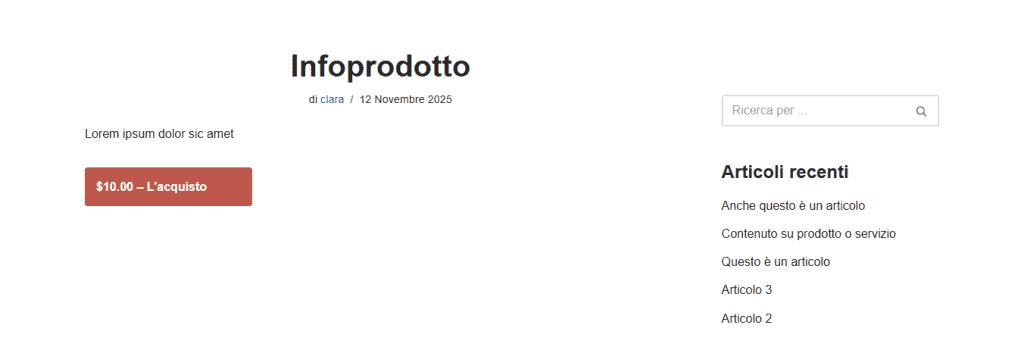 Easy Digital Downloads Pagina Prodotto Scaricabile