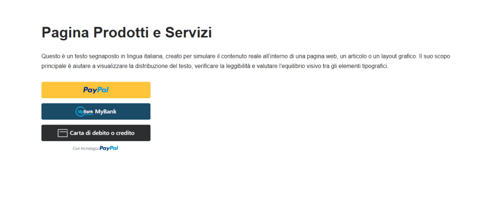 Payment Button For Paypal Checkout Pulsanti