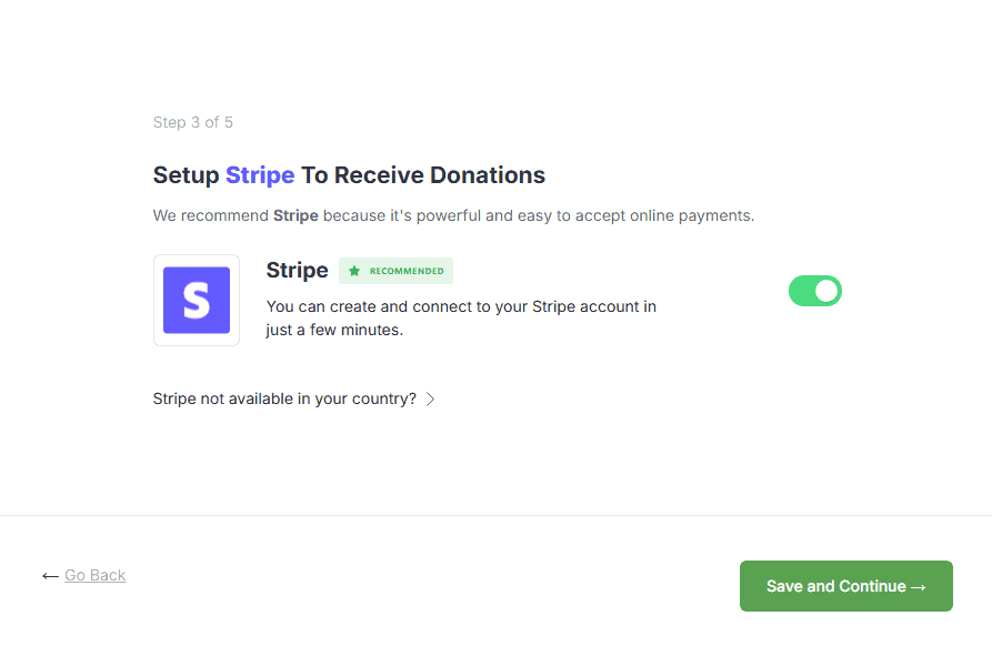 Stripe Charitable WordPress Plugin