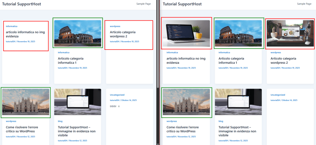 Impostare Immagine Default In Base A Categoria