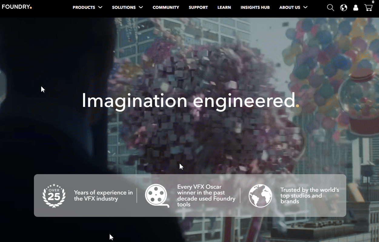 Layout Schermo Intero Video Foundry