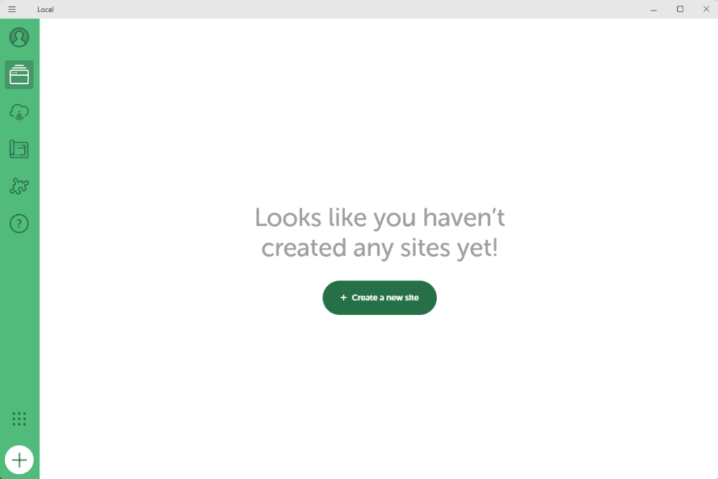 Local Flywheel Creare Nuovo Sito
