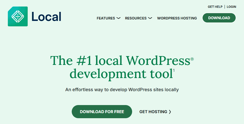 Local Flywheel Download Homepage