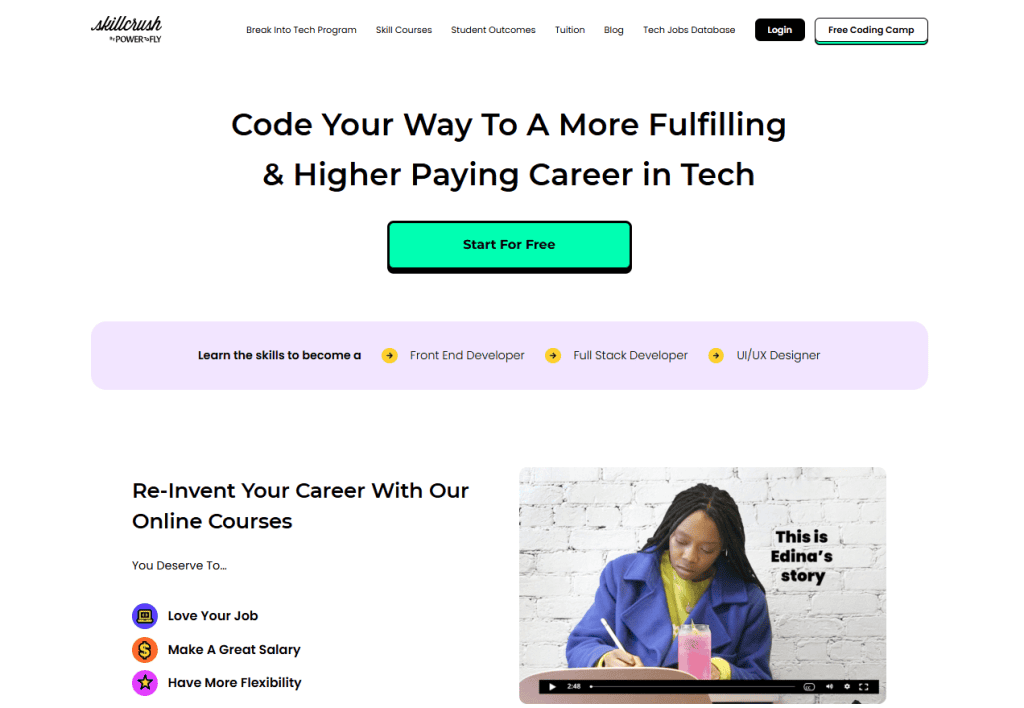 Skillcrush Sito WordPress