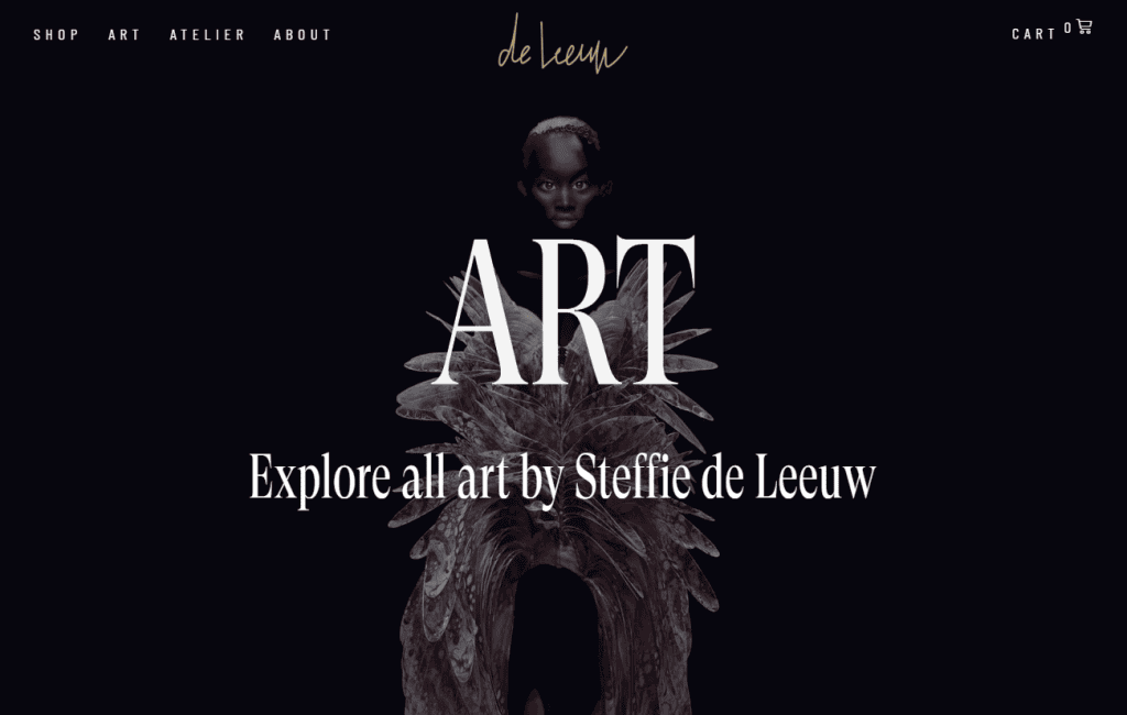 Steffie De Leeuw Homepage WordPress