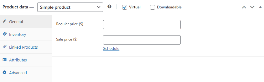 Woocommerce Subscriptions Prodotto Semplice Virtuale
