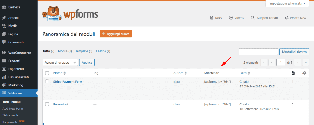 Wpforms Pay Shortcode