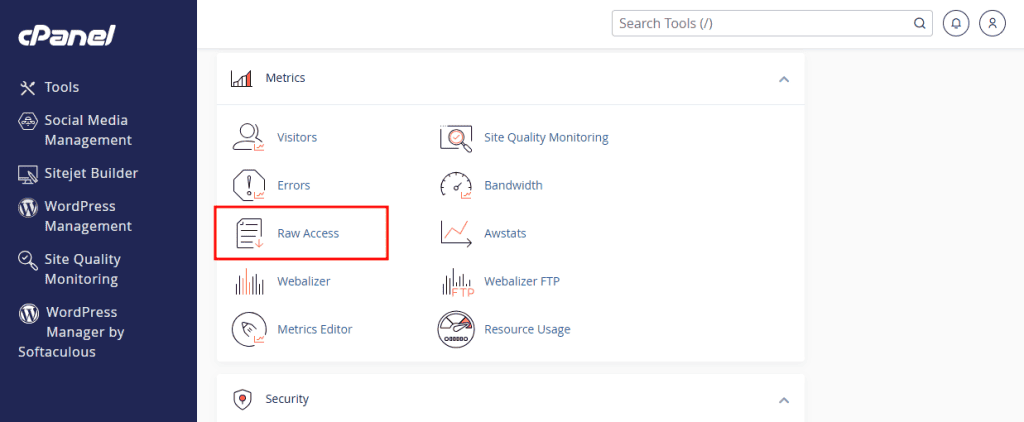Cpanel Log Raw Access Errori Server