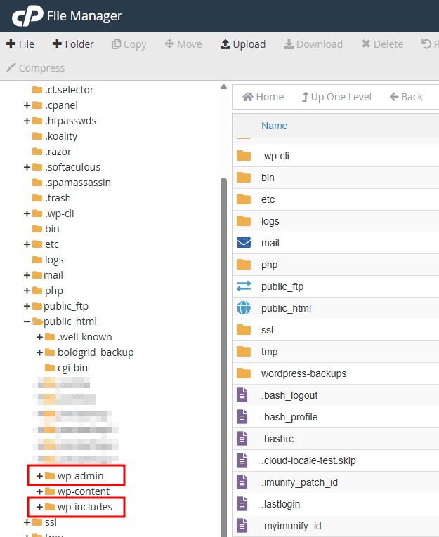 File Manager Public Html Wp Admin Wp Includes