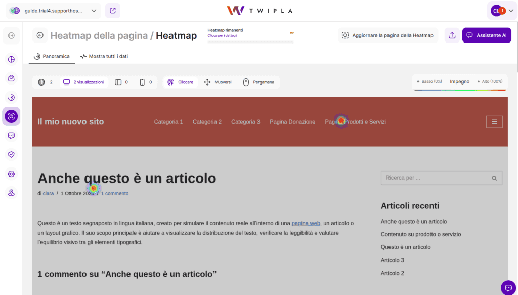 Twipla Mappe Di Calore WordPress
