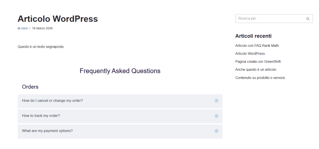 Betterdocs Faq Articolo