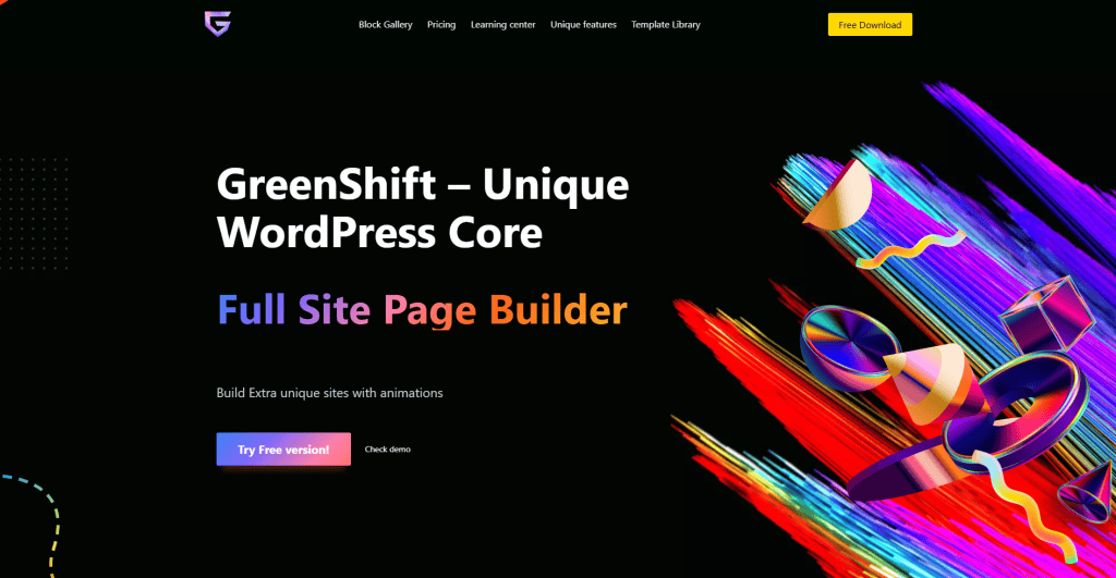 Greenshift Builder