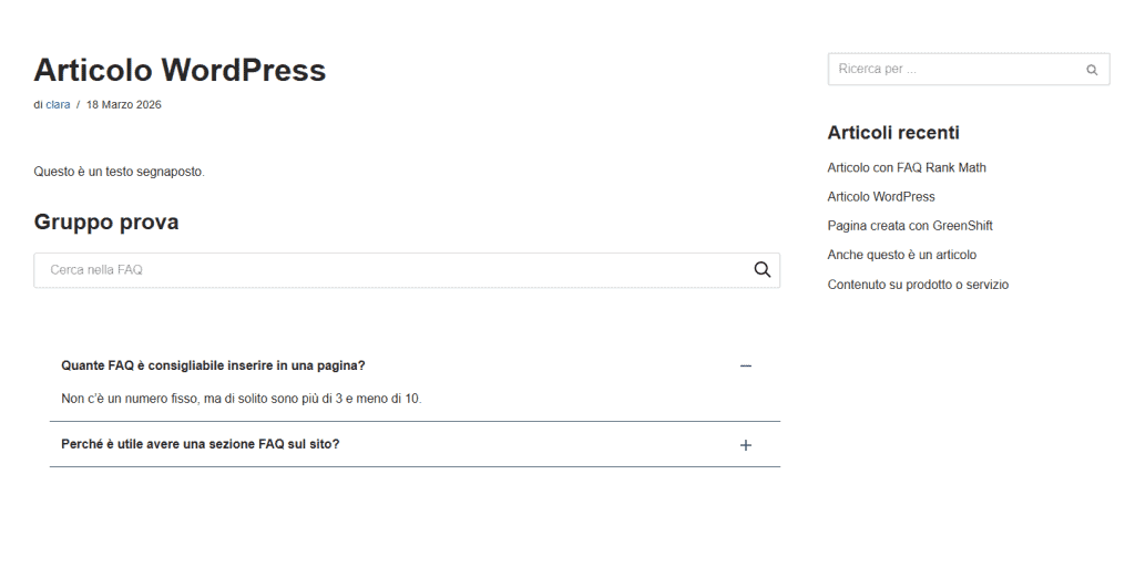 Helpie Faq Articolo