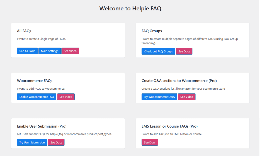 Helpie Faq Funzionalita