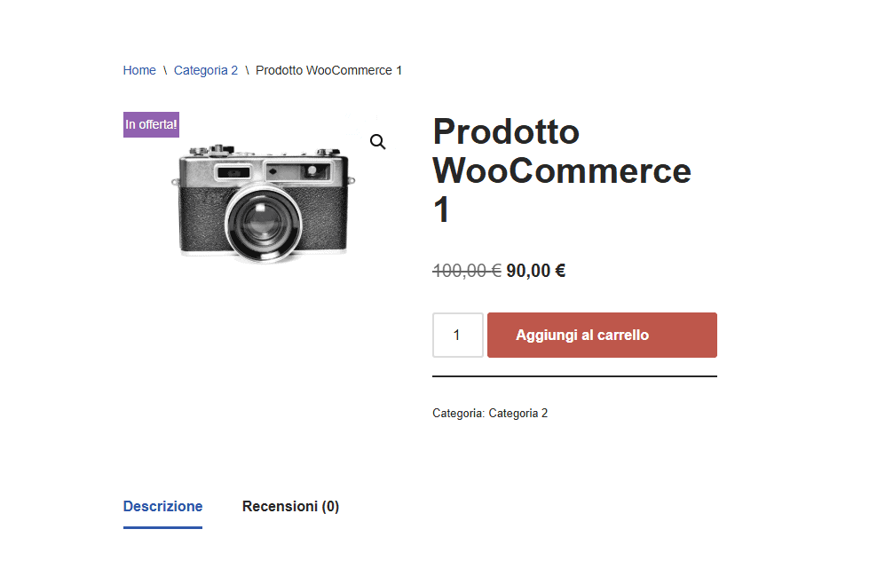 Prodotto Scontato Advanced Dynamic Pricing Woocommerce