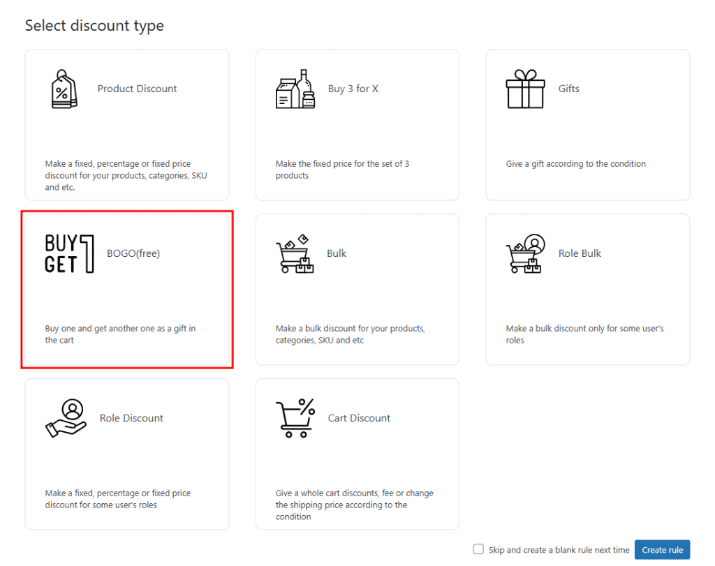 Sconti 2 Per 1 Bogo Advanced Dynamic Pricing