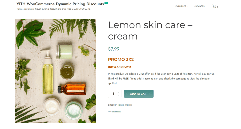 Sconto 3x2 Yith Woocommerce Dynamic Pricing Demo
