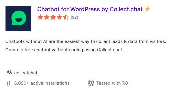 Chatbot For WordPress Plugin