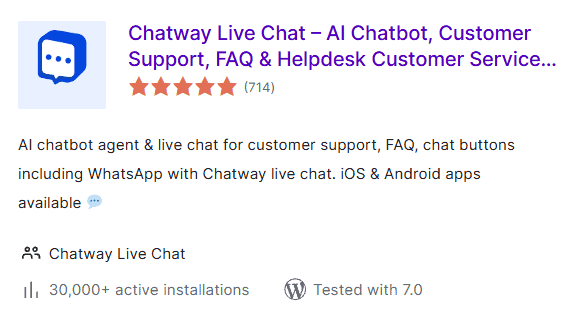 Chatway Live Chat