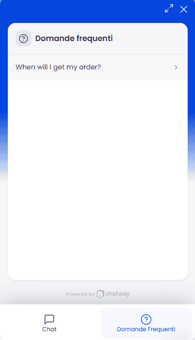 Chatway Pagina Faq