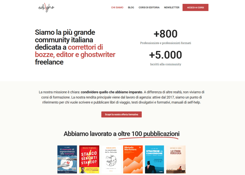 Edigho Pagina Chi Siamo