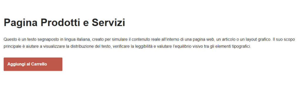 Pulsante Aggiungi Al Carrello Simple Shopping Cart