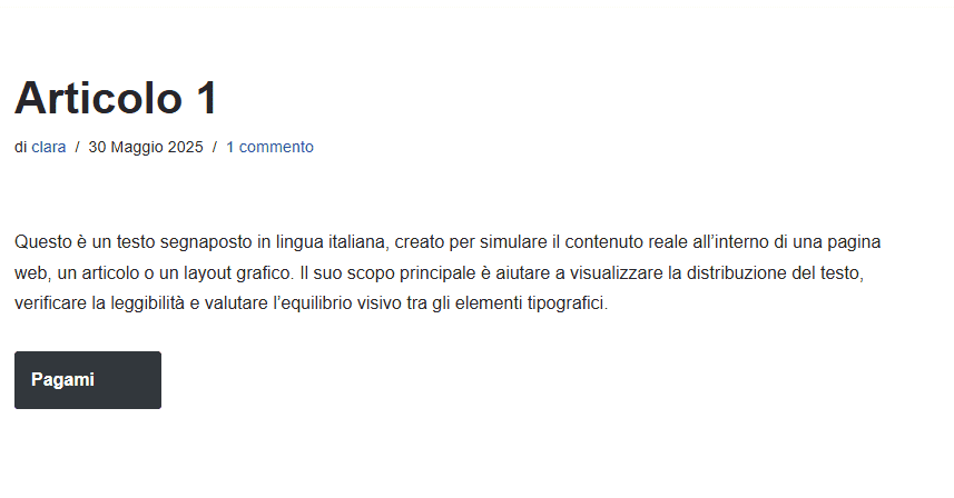 Pulsante Paypal Me