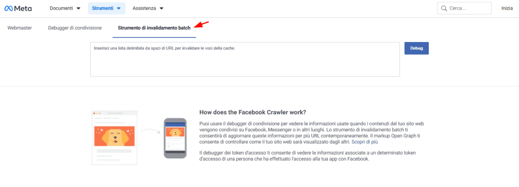 Strumento Di Invalidamento Batch Facebook
