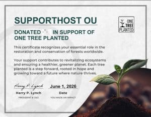 2026 06 One Tree Planted Certificate