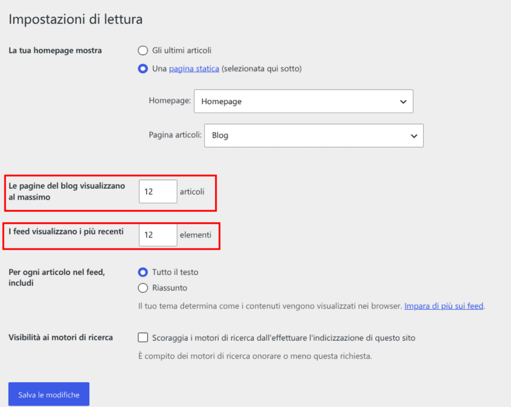 Limitare Numero Post Mostrati WordPress Errori Da Non Fare
