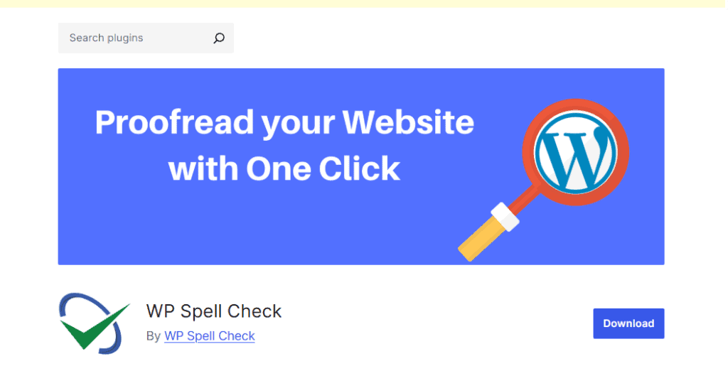 Wp Spell Check