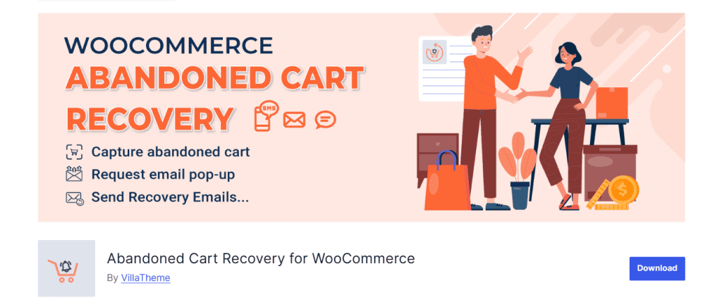 Abandoned Cart Recovery For Woocommerce