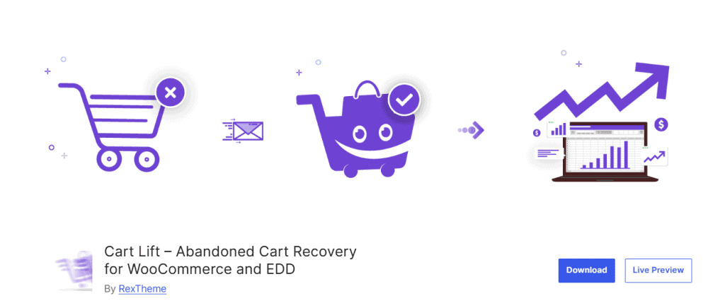 Cart Lift Abandoned Cart Recovery For Woocommerce And Edd