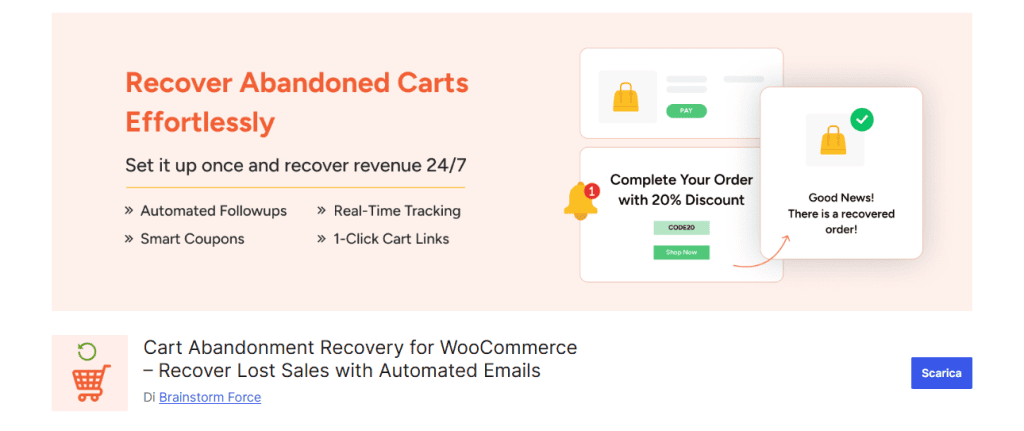 Plugin Cart Abandonment Recovery For Woocommerce