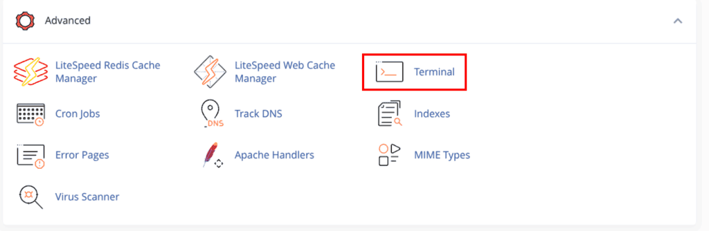 Accedere Al Terminale Da Cpanel