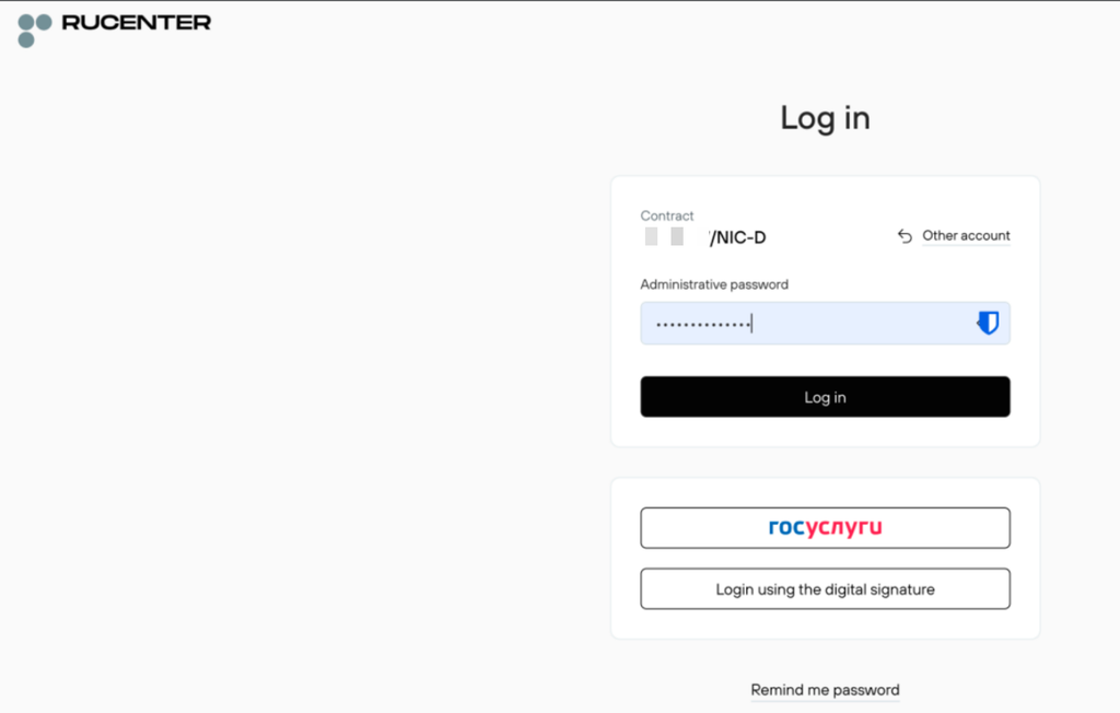 Accesso Rucenter Login