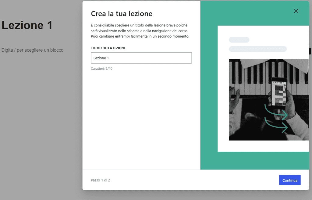 Sensei Lms Creare Lezioni
