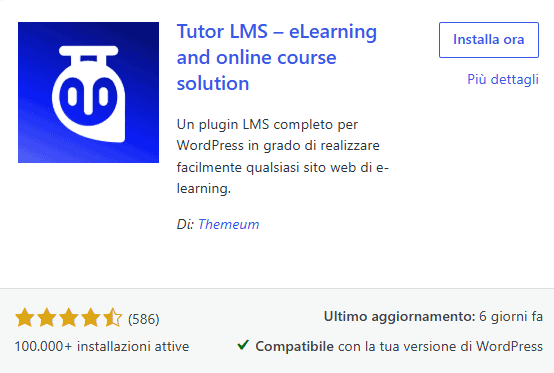 Tutor Lms Plugin WordPress