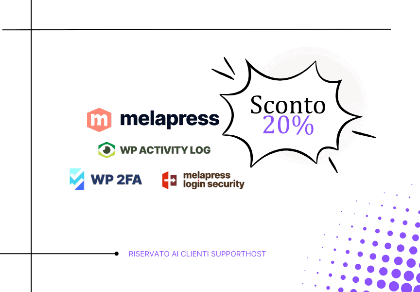 Sconto Melapress Bonus Supporthost