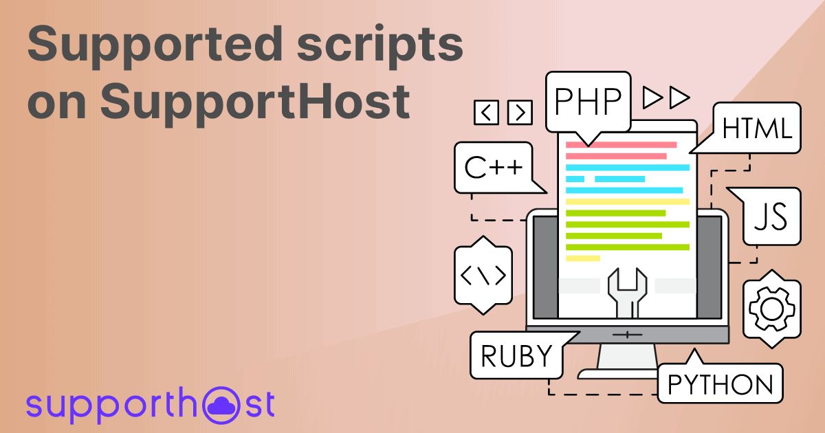 Supported Scripts On Supporthost