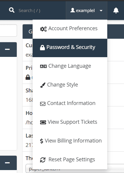 Password And Security