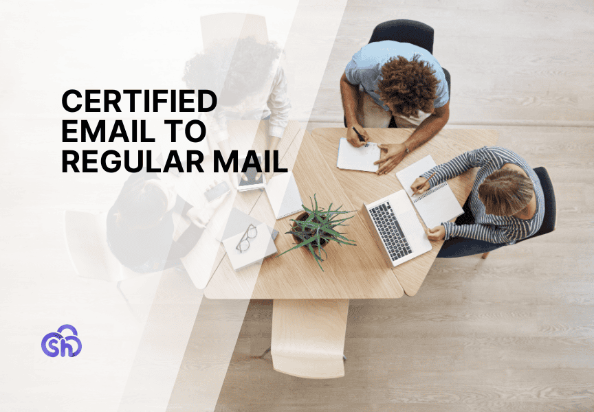Certified Email To Regular Mail