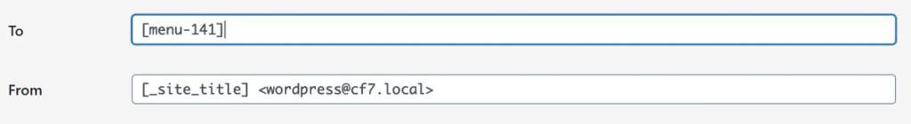 Contact Form Dynamic Field