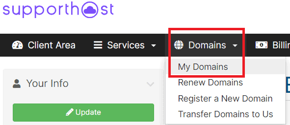 Domains My Domains